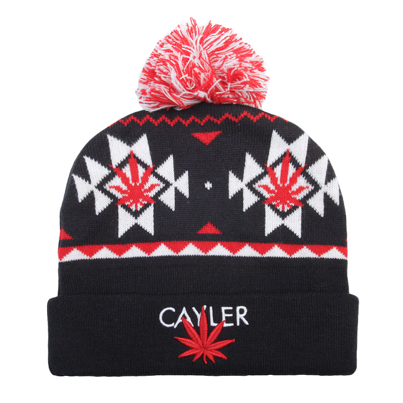  черная шапка Cayler & sons Cayler Pom Pom CAY-AW14-BN-07 - цена, описание, фото 2